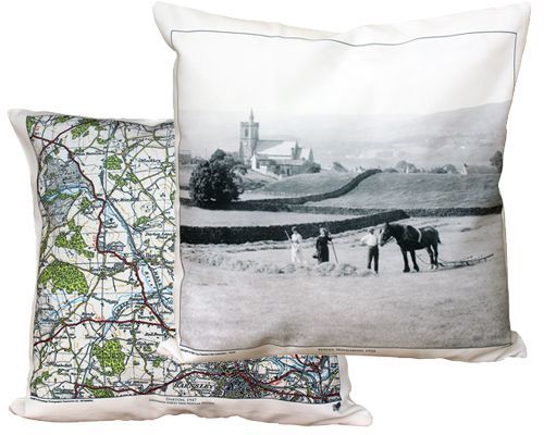 Map Cushions